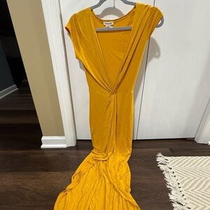 Mustard Yellow Dress